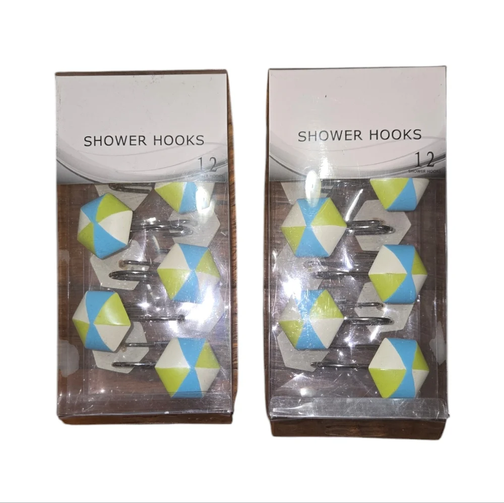 Beach Umbrella Shower Curtain‎ Hooks